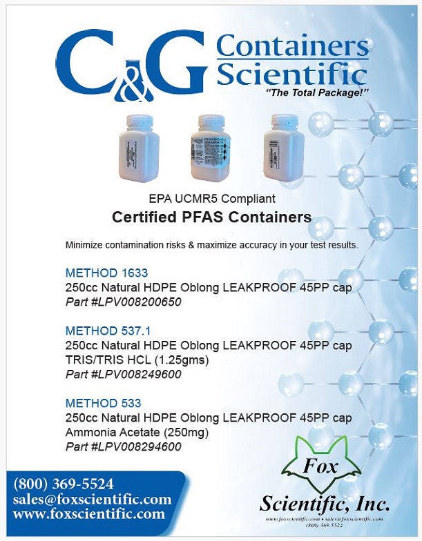 C & G PFAS Containers